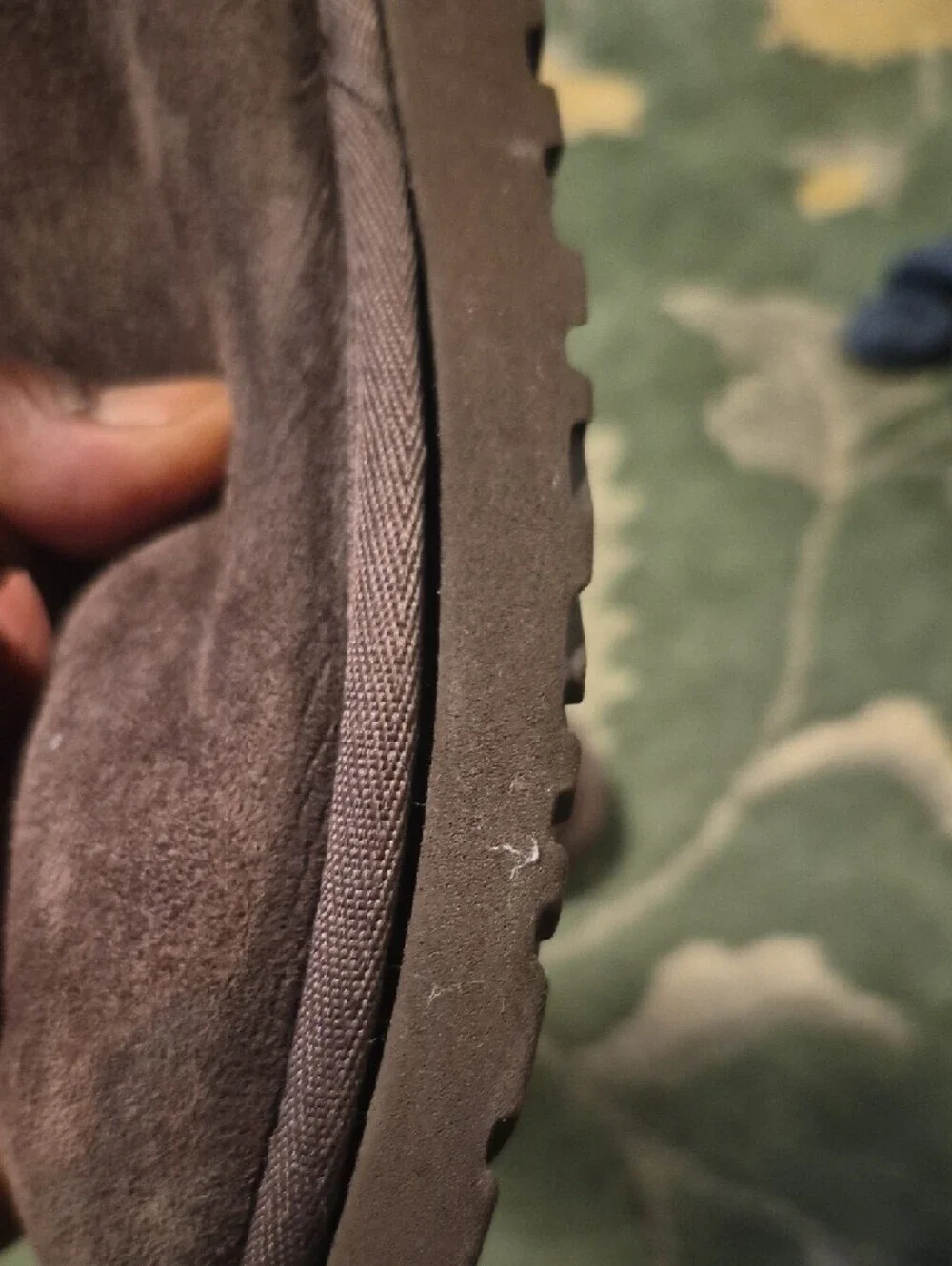 UGG Chestnut Suede Shearling Short Boots - Picture 6 of 6